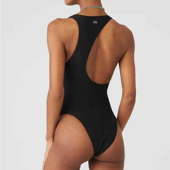 Alo Yoga Airlift Barre Bodysuit - Sage